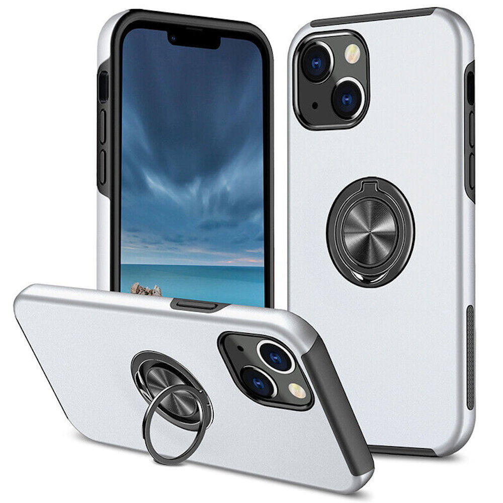 Coque hybride magnétique invisible pour iPhone 14 Plus Coque hybride magnétique invisible pour iPhone 14 Plus